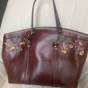 Christian Dior Vintage Flower Tote